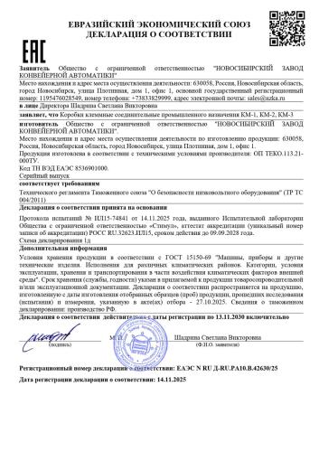 Декларация ЕАЭС N RU Д-RU.РА10.В.42630/25 (коробки)